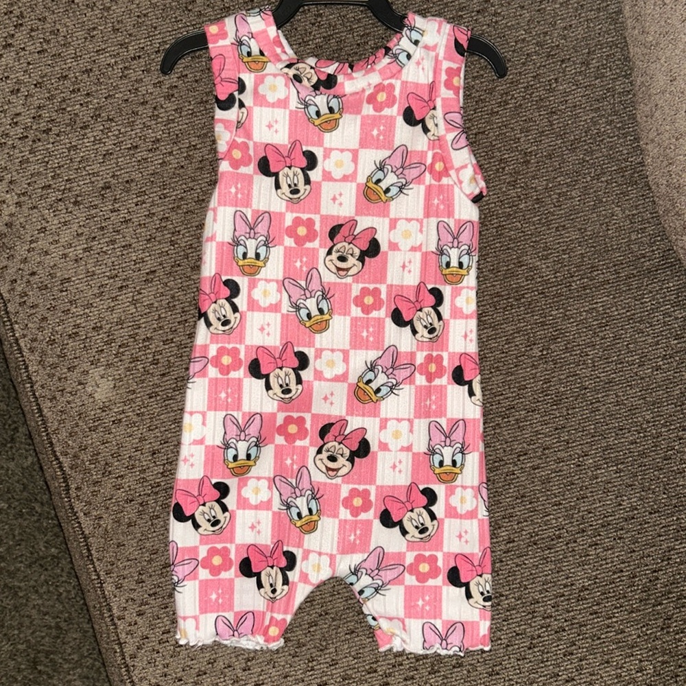 Minnie Mouse romper.. HANDMADE!